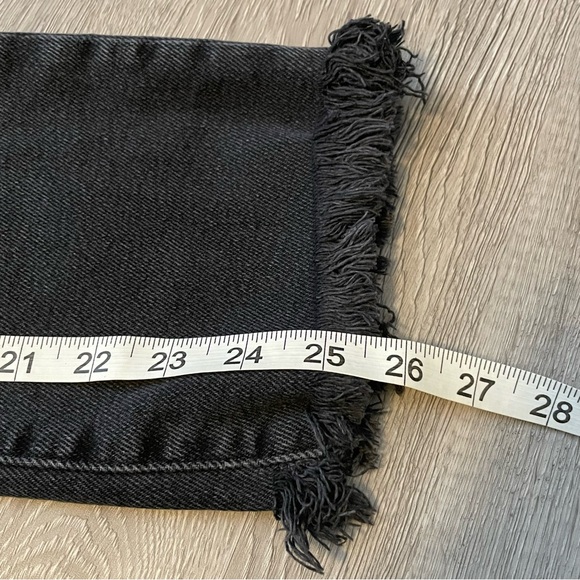 Women’s Madewell Black Cali Demi-Boot Jeans Size 25 - Picture 7 of 10